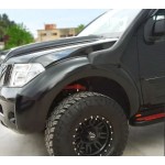 Nissan Navara D40 Çamurluk Kaplama -Dodik Takımı 2008--2014 Abs Plastik